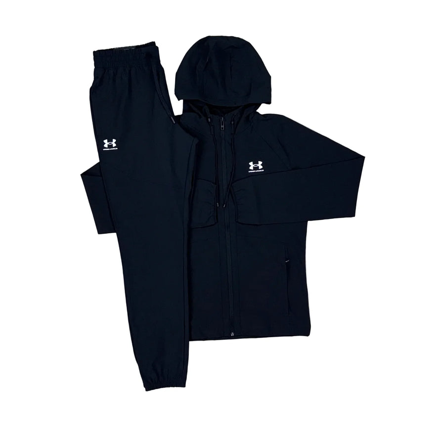 Under Armour - Woven Tracksuit Black